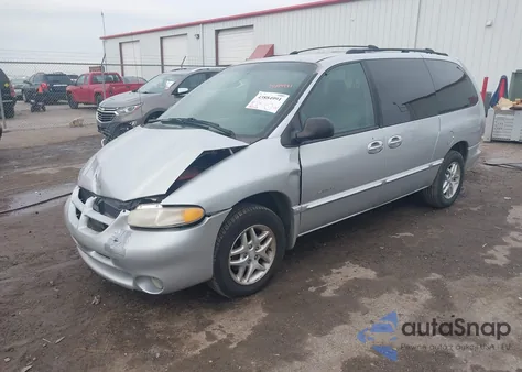 2000 Dodge Grand Caravan Se from USA, damaged, VIN 1B4GP44G9YB780084